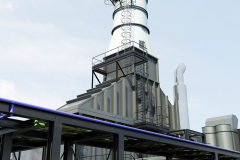 Impianto industriale a ciclo combinato