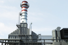 Impianto industriale a ciclo combinato
